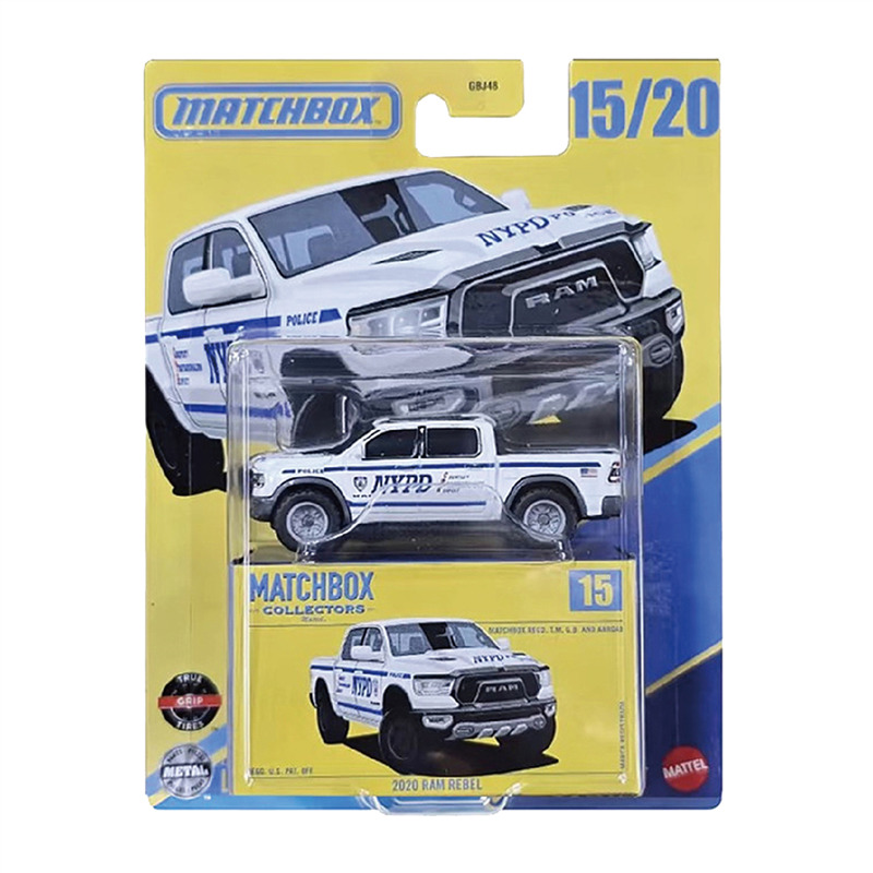 Battery Case Storage - Mattel – boîte d'allumettes originale 1/64