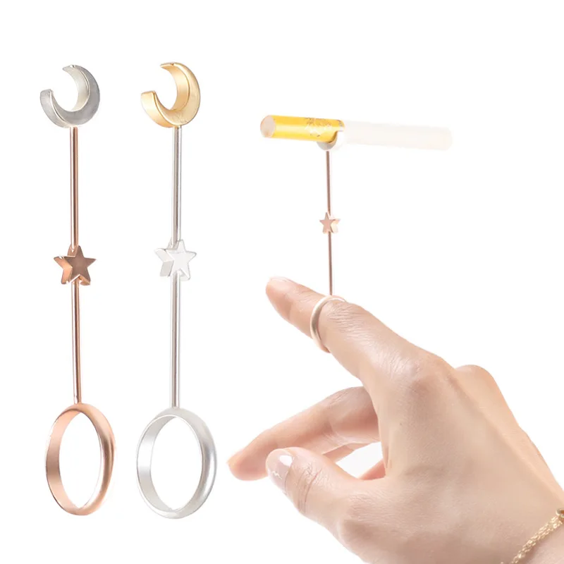 Vape Ring - Lady Laguna-Porte-anneau pour fumer, optique, porte-anneau
