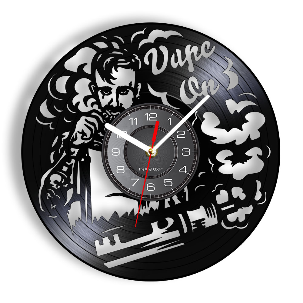 Vaping Shop - Horloge murale de Cigarette électronique en