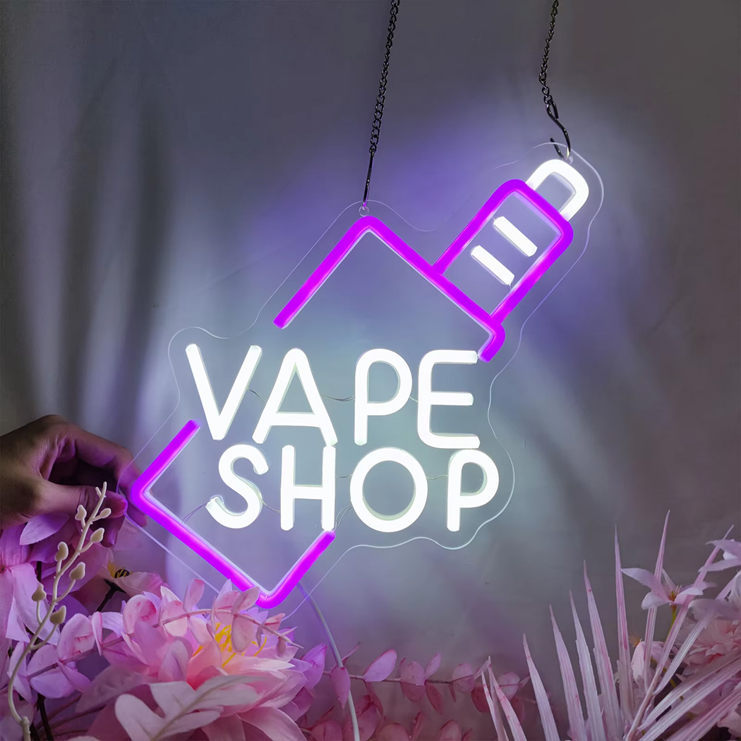 VAPE Shop LED enseigne au néon - Vaping Shop avis et prix